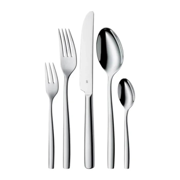 WMF Palma Bestiksæt - 60 Dele 12 Kuverter - Rustfrit stål - Blank
