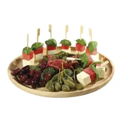 Zassenhaus Frokosttallerken Ø 25 cm - Gummitræ - Natur