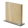 Zassenhaus Knivblok H 28 x B 9 x L 25,5 cm - Egetræ - Natur