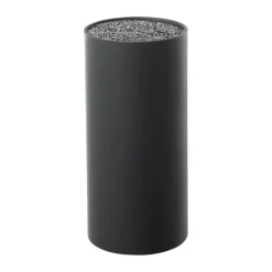 Zassenhaus Knivblok Ø 11 x H 22 cm - Plastik - Sort