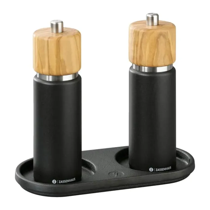 Zassenhaus Kværnholder B 10 x L 21 cm - Støbejern - Sort