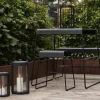 Zone A-Café Bord H 72 x B 58 x L 75 cm - Stål - Black