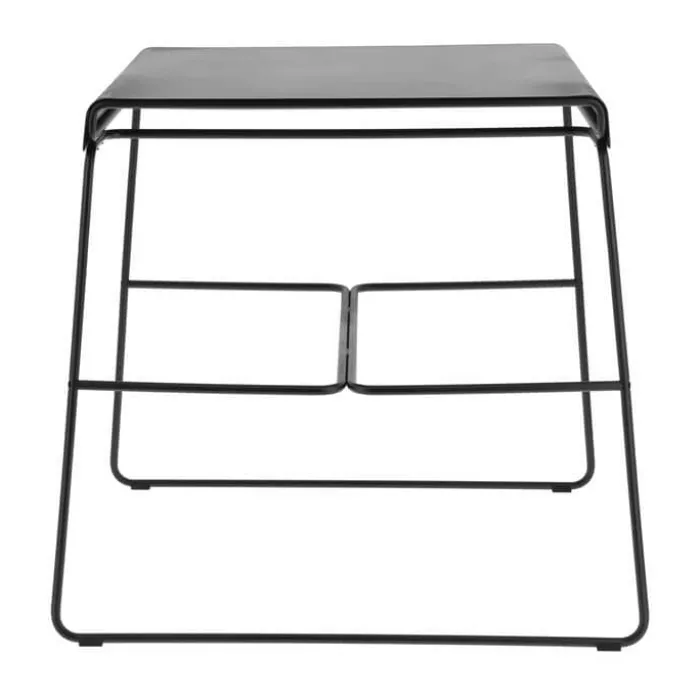 Zone A-Café Bord H 72 x B 58 x L 75 cm - Stål - Black