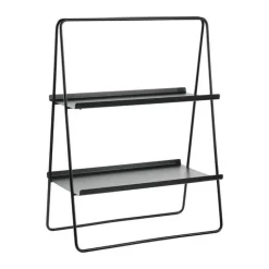 Zone A-Table Reol H 75 x B 53 cm - Stål - Sort