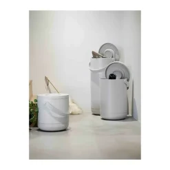 Zone Circular Affaldsspand 22 liter - ABS-plastik/metal - Warm grey