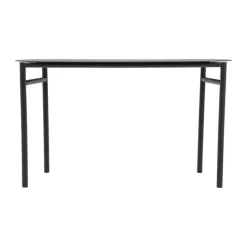Zone Disc Bænk H 45 x B 33 x L 80 cm - Stål - Black