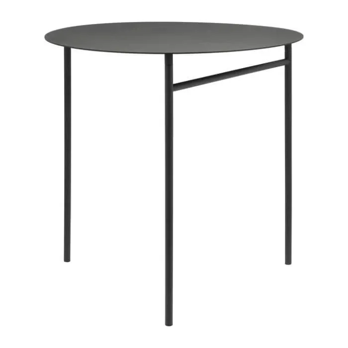 Zone Disc Bord H 72 x Ø 70 cm - Stål - Black