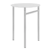 Zone Disc Skammel H 45 cm - Stål - Soft Grey