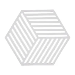 Zone Hexagon Bordskåner B 14 x L 16 cm - Silikone - Lilla
