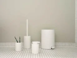 Zone Karma Toiletbørste B 9,2 x H 38 cm - Stentøj - Hvid