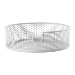 Zone Kurv Ø 20 cm - Metal - Hvid