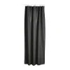 Zone Lux Badeforhæng B 180 x L 200 cm - Polyester - Sort