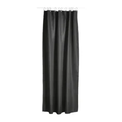 Zone Lux Badeforhæng B 180 x L 200 cm - Polyester - Sort