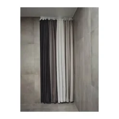 Zone Lux Badeforhæng B 180 x L 220 cm - Polyester - Grå
