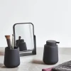 Zone Nova One Sæbedispenser H 11,5 cm - Stentøj m. softtouch - Sort