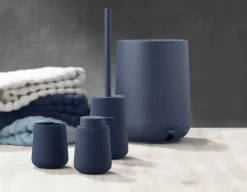 Zone Nova One Sæbedispenser H 11,5 cm - Stentøj m. softtouch - Royal blue