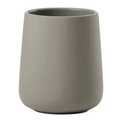Zone Nova One Tandbørstekrus H 10 cm - Stentøj - Taupe