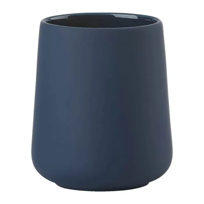 Zone Nova One Tandbørstekrus H 10 cm - Stentøj m. softtouch - Royal blue