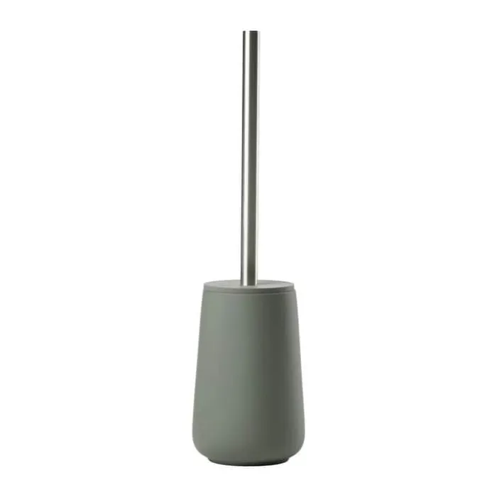 Zone Nova Toiletbørste H 37 cm - Stentøj - Olivengrøn