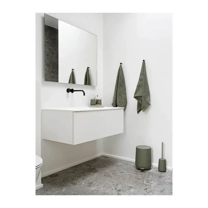 Zone Nova Toiletbørste H 37 cm - Stentøj - Olivengrøn