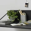 Zone Penneholder H 10,5 x B 10 x L 20 cm - Cement - Pebble grey