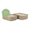 Zone Pulp Opbevaringsboks H 15 x B 32 x L 48 cm - Papir - Natural Brown