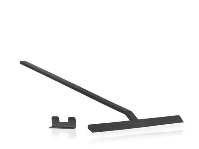 Zone Rim Bruseskraber m. holder L 52 cm - Silikone/metal - Sort