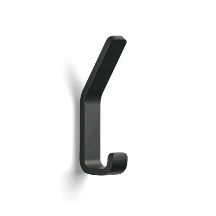 Zone Rim Dobbeltknage H 11,5 cm - Aluminium - Sort