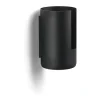 Zone Rim Toiletpapiropbevaring til væg H 21,8 cm - Aluminium - Sort