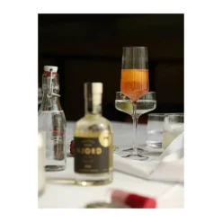 Zone Rocks Champagneglas - 2 stk. 23 cl - Krystalglas - Klar