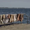 Zone Sauna Håndklæde B 50 x L 100 cm - Bomuld - Grå