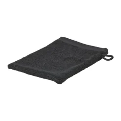Zone Sauna Vaskehandske B 15,5 x L 21 cm - Bomuld - Sort
