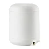 Zone Sensu Pedalspand 4 liter - ABS-plastik - Hvid