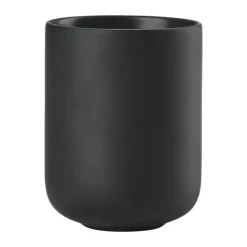 Zone Sensu Tandbørstekrus H 9,5 cm - Stentøj - Sort