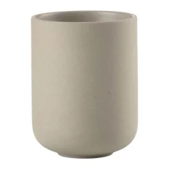 Zone Sensu Tandbørstekrus H 9,5 cm - Stentøj - Taupe