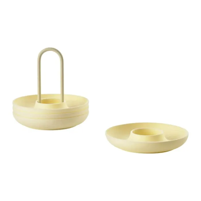 Zone Singles Æggebæger Ø 11,2 cm - Silikone - Gul