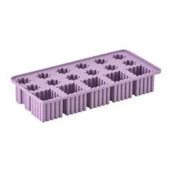 Zone Singles Isterningbakke B 11 x L 22 cm - Silikone - Lilla