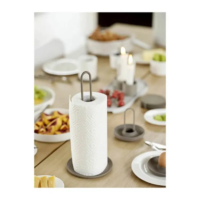 Zone Singles Køkkenrulleholder H 32 cm - Metal - Taupe