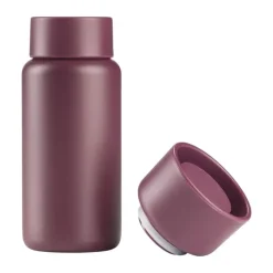 Zone Singles Termokop 400 ml - Rustfrit stål/PP plastik - Mulberry