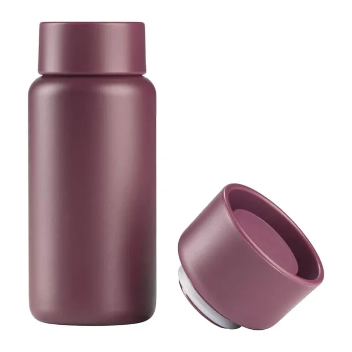 Zone Singles Termokop 400 ml - Rustfrit stål/PP plastik - Mulberry