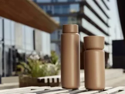 Zone Singles Termokop 400 ml - Rustfrit stål/PP plastik - Camel