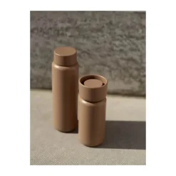 Zone Singles Termokop 650 ml - Rustfrit stål/PP plastik - Camel
