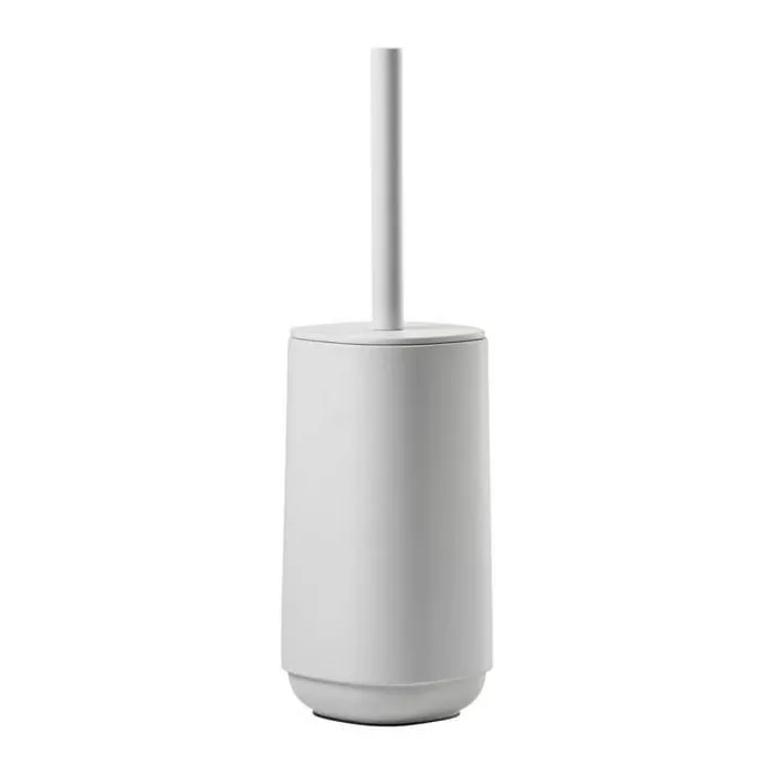 Zone Time Toiletbørste H 10,50 cm - Beton/ABS plastik - Soft Grey