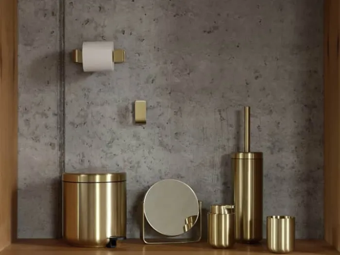 Zone Ume Bordspejl 5 x forstørrelse - Spejlglas/metal - Messing