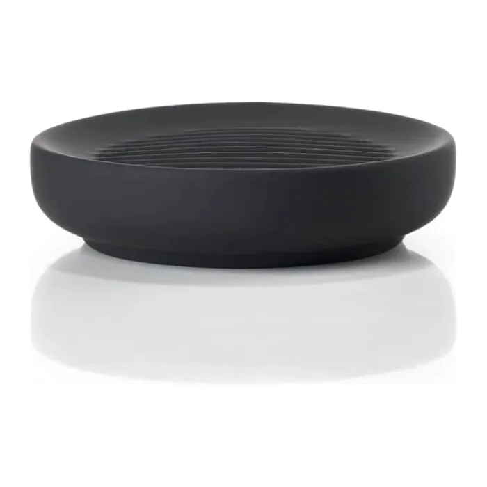 Zone Ume Sæbeskål Ø 12 x H 3 cm - Porcelæn - Sort