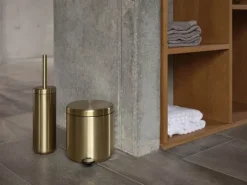 Zone Ume Toiletbørste H 43 cm - Metal - Messing
