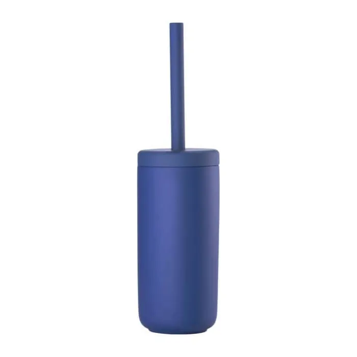 Zone Ume Toiletbørste H 38,7 cm - Stentøj/softtouch - Indigo Blue