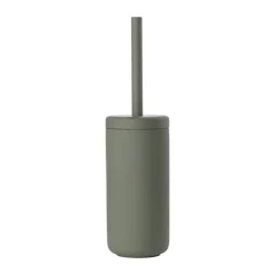 Zone Ume Toiletbørste H 37 cm - Stentøj/softtouch - Oliven grøn
