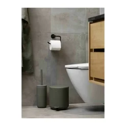 Zone Ume Toiletbørste H 37 cm - Stentøj/softtouch - Oliven grøn