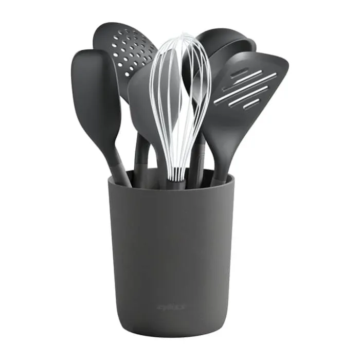 Zyliss Redskabssæt - 7 dele Plastik/rustfrit stål/silikone - Beluga grey